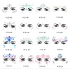 3D Crystal Sticker Face Sticker Music Festival Trendy Shiny Acrylic Drill Masquerade Face Decoration Temporary Tattoo Sticker ZZ