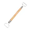 Craft Tools 1 Pc Wooden Handle Pottery Ceramics DIY Wood Wax Clay Sculpture Carving Tool