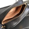 Marmont Camera Bag toppkvalitet äkta läderväska handväska Marmont crossboday väska läder kvinnor väskor3319