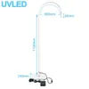 Floor Lamps Eyelash Grafting Lamp False Eyelashes UV Glue Curing Beauty Manicure Special Foot Switch Floor Lamp YQ240130