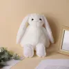 Sublimazione coniglietto di Pasqua Peluche orecchie lunghe coniglietti bambola con punti 30 cm rosa grigio blu bianco bambole coniglietti per bambini simpatici peluche morbidi 0207