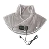 Coussin chauffant électrique pour tapis, fonction de synchronisation, en peluche, Portable, USB, attelle de massage