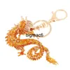 2024new designer keychain wallet 1 Piece Dragon Shape Keychain Pendant Unisex Fashion Jewelry teachers key Gift G1019