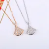 S925 silver pendant necklace with diamond for women wedding jewelry gift earring PS3663335P