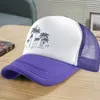 Boll Caps Anti-UV Justerbar baseballsport Summer Trucker Hat Headbonst Sakers