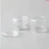 50 x Высокое качество 20 г 25 г многоразовая прозрачная пустая банка для крема 2/3 унции прозрачный горшок витрина косметическая упаковкавысокое качество Ivoxi