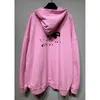 Herenhoodies Sweatshirts Hoge versie Lente Nieuwe b Family Blcg Graffiti Letter Print Heren en dames trui met capuchon