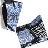 Herenbroeken Casual los potlood Bloemenprint Trekkoord Sportbroek Enkellange rekbare elastische taille Baggy hippie