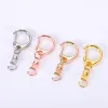 Chains 100pcs Lobster Clasp Keychain Clip Swivel 8 Shape Clasps Lanyard Snap Hook for DIY Crafts Key Chain Lobster Claw Clasp Wholesale