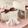 Whole-Nice 100sets200pcs Popular Wedding Favor Love Birds Salt And Pepper Shaker Party Favors For Party Gift1270O