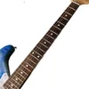 FSR tillverkad i Japan Traditionell II 60S S T SSH Caribbean Blue Trans Guitar 00