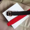 Kırmızı Alt Tersinir Erkek Tasarımcı Kemer Cintura Uomo Genişlik 3.8cm Luboutin Moda Gündelik Siyah Bej Bel Bant Boyutu 100cm-125cm Kot pantolonlu Kemerler Toptan L3ri