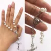 Party Favor Simplewoo Första nattvardsgåvor Baptism Rosary Favors Recuerdos de Bautizo Quinceanera White Silv Pack of 12pcs2723