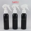 120ml x 40 Boş Siyah Plastik Sprey Tetik Şişeleri 120cc DIY Makyaj Püskürtücü Konteyner Şişesi Püskürtme Tetikleme Pompası 4oz Jikjv