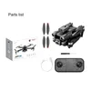 S151 Drone Brushless Motor UAV Optical Flow 8K HD Dual Camera Foldable Quadcopter Obstacle Avoidance ESC WIFI Dron RC Toys With LED Light