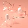 Borstvergroting Stimulatie Tepel Vagina Clitoris Sucker voor Vrouwen Clit Vibrator Vacuümpomp Cover Volwassen Masturbator Seksspeeltje