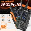Walkie Talkie Baofeng UV-21 Pro V2 Ham Long Range Dwukierunkowy radio bezprzewodowy częstotliwość częstotliwości Transceiver Type-C ładowarka UV-5R 16 km