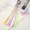 Hair Accessories Ponytail Elastic Twist Braid Rope Decor Girls Dirty Braids Wig Boxing Colorful Wigs Colored Beads