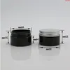 50 x 30g Empty Dark Amber Pet Skin Care Cream Jar With Aluminum Lids Insert 1oz Cosmetic Containerhigh qualtity Kkfxi