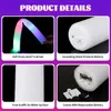 12/15/30/60st Glow Sticks Bulk Colorful RGB LED Glow Foam Stick Cheer Tube Dark Light For Xmas Birthday Wedding Party Supplies 240118