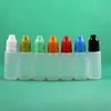 100 Sätze/Lot 15 ml Kunststoff-Tropfflaschen, kindersicher, lange, dünne Spitze, PE, sicher für E-Liquid, Dampf, Vapt, Saft, E-Liquide, 15 ml Dggcq Rmxhq