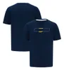 F1 Driver Commemorative T-shirt 2024 New Formula 1 Team Quick-dry T-shirt Men's Women's Racing Logo Casual Polo Shirt T-shirt Jersey