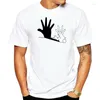 Men's Polos MAN T-SHIRT Summer T Shirt Shadow Puppet Brand Men T-shirts Male Fashion Casual Short Sleeve Unisex Black Top