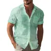 Men's Casual Shirts Man'S Hawaiian Shirt Fun Colorful Short Sleeve Button Up Tropical Holiday Beach Printed Camisa Hawaiana