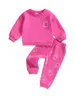 Ensembles de vêtements pour bébés garçons et filles, barboteuse à capuche d'hiver, combinaison de dessin animé imprimé d'animaux, pyjama en polaire chaud, ensemble de tenue 2 pièces