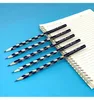 100/400Pcs Groove Triangle Wooden Pencil HB Posture Correction Pencil School Office Supplies Stationery Writing Drawing Pencil 240118