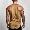 Tanktops voor heren Muscleguys Mesh Fitnesskleding 2024 Zomer Spiervest Sportscholen Stringer Tanktop Canottiere Bodybuiding Mouwloos