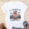 Kadın T-Shirt Moda Günlük T-Shirt Kadın Kampı Gömlek Seyahat Tatil Yeni Sevimli Yaz Kadın T-Shirt 1990'larda Kadın Ayakkabı Grafik T-SH 240130