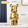 Figurines décoratives, accessoires de décoration pour la maison, Figurine en céramique, décor de salon, bureau, Bearbrick, moderne et nordique, 28CM