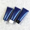 100ml azul vazio plástico recipiente cosmético 100g loção facial espremer tubo creme de mão corretivo garrafa de viagem frete grátis dpqkd