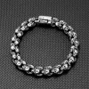 Bracelets Skull Bracelet for Men Retro 316L Stainless Steel Jewelry Fashion Jewelry Hip hop Accessories