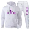 Designer Mens Tracksuits Camisola Calças Definir Basquete Streetwear Moletons Terno Esportivo Carta Dan Roupas Grosso Hoodies Calças Masculinas KTYI