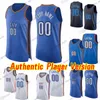 Versión de jugador personalizado Baloncesto 2 Shai Gilgeous-Alexander Jerseys AU Stitch 9 Davis Bertans 5 Luguentz Dort 7 Chet Holmgren 29 Vasilije Micic 3 Josh Giddey Williams