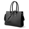 Shoulder Bags Laptop Bag Women 15 6-Inch Computer Work Handbag Leather Business Office294e