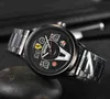 2024 Ny kvartsbälte Faraday Watch med tre nåldekoration för fritidsverksamheten Mens Style F1 Racing57L7