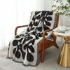 Одеяла богемное одеяло клетчатый гобелен винтажный чехол для дивана в стиле бохо вязаная нить Кемпинг Пикник Manta Decorativa