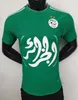 3 24 25 Algérie Maillots de football pour hommes FEGHOULI SLIMANI MAHREZ DELORT BENNACER ATAL 2023 2024 2025 Chemises de football à domicile Uniformes Version du joueur d'entraînement pré-match