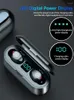 Bluetooth trådlösa hörlurar Stereo Sport hörlurar Earskydd headset 2000 MAH Power Noise Reduction för iPhone Xiaomi
