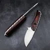 15002/15017 Hunt Bm Saddle Mountain Skinner Sabit Bıçak Bıçağı S30V Bırakma Noktası Stabilize Ahşap Kulplar Taktik Bushcraft Çok Amaçlı Bıçak Kurtarma EDC Aracı