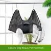 Vestuário para cães Pet Cat Grooming Hammock Helper para Nail Clip Trimming Restraint Bag Beauty Bathing Pendurado