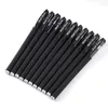 PC/Set Gel Pen Black Neutral 30 PCS Wymienne Wpłagnięcia Student Egzamin Signature Pens Pens Materiały papiernicze