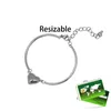 Braccialetti a maglie Y2K Crystal Ins Bracciale per donna Moda coreana Ragazze dolci Scintillante Cuore d'amore Catena delicata Regali di gioielli per feste