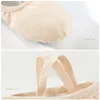 Pantoufles 0566 Femmes Ballet Chaussures De Danse Split Semelle Souple Enfants Filles Professionnel Élastique Ballerine Slipp