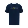 F1 Driver Commemorative T-shirt 2024 New Formula 1 Team Quick-dry T-shirt Men's Women's Racing Logo Casual Polo Shirt T-shirt Jersey