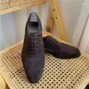 Dress Shoes British Retro Three-point Leather Men's Business Suit Fashion Oxford