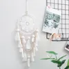 Decorative Figurines 1Pcs Handmade Dreamcatcher Indian Style Woven Wall Hanging Decoration White Wedding Party Decor